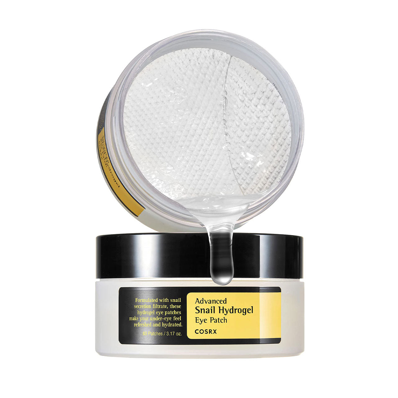 Advanced snail hydrogel  eye patch 60 piezas
