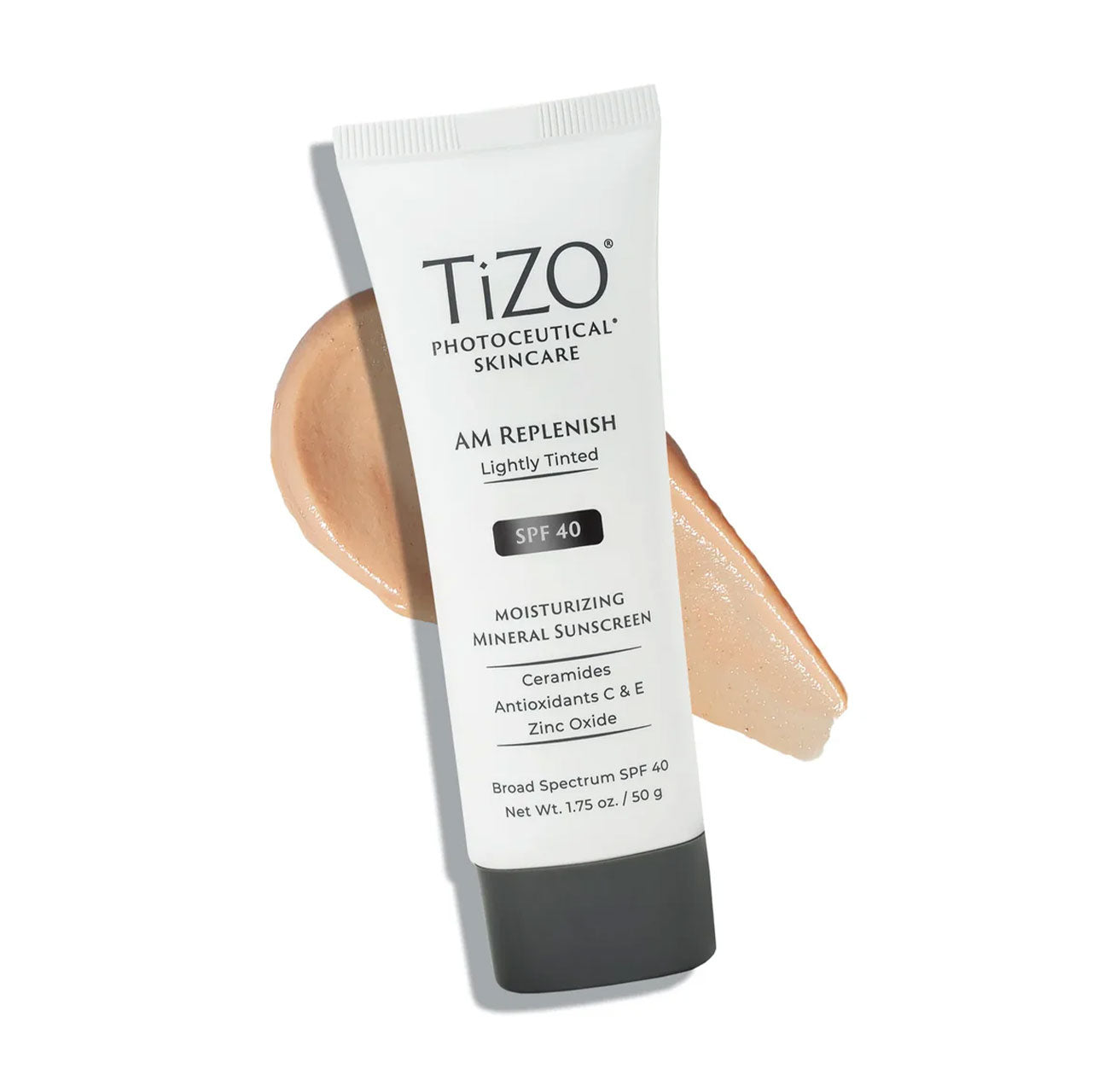 Tizo photoceutical am replenish con ceramidas spf 40, 50 ml 1.75 fl.oz